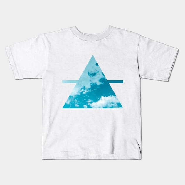 Elements - Air symbol Kids T-Shirt by MiraDesigns